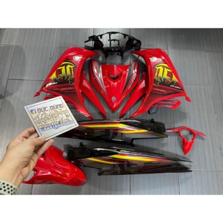 Dàn áo Ex 135 đỏ đen tem candy