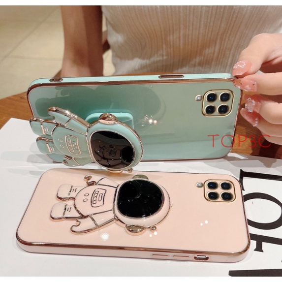 Ốp điện thoại samsung A12 Ốp Điện Thoại Họa Tiết Phi Hành Gia Kèm Giá Đỡ Cho Samsung A12 A22 4G M32 M12 A02S A03S A52S A32 A72 A22 5G A32 5G A52 YHY