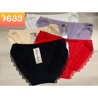 Combo 5 quần lót nữ thông hơi viền ren 7633