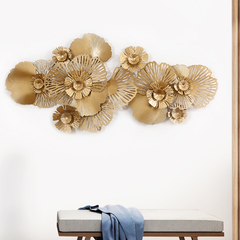 Tranh sắt Hoa Mai Vàng Treo Tường Decor Trang Trí. 1m8x 90cm. Bảo hành 5 năm.