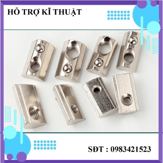 Con trượt nhôm định hình có bi hãm