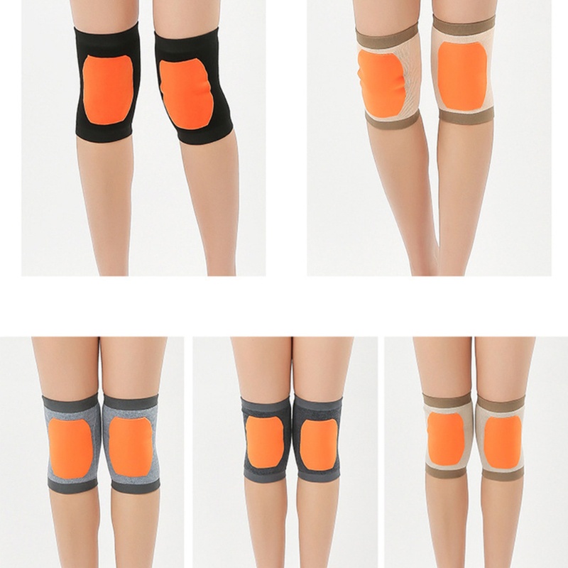 HAI Patella Hỗ trợ đầu gối đàn hồi mùa đông Kneepad Kneecap Vỏ bảo vệ bánh chè