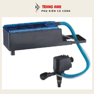 Máy bơm lọc nước bể cá RS-680C tiết kiệm điện, lọc máng cho bể 80cm kết hợp sủi oxy (hàng chính hãng)