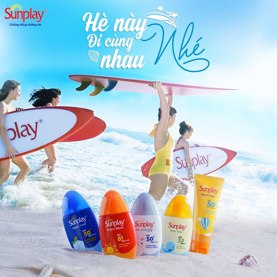 Sunplay Super Block - Sữa chống nắng cực mạnh SPF 81, PA++++