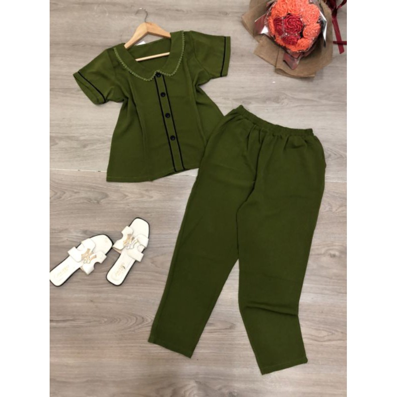Set dài vải gãy thái cao cấp