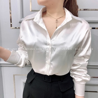 Áo Sơ Mi Lụa Cao Cấp Full Size - Kim Linh Shop