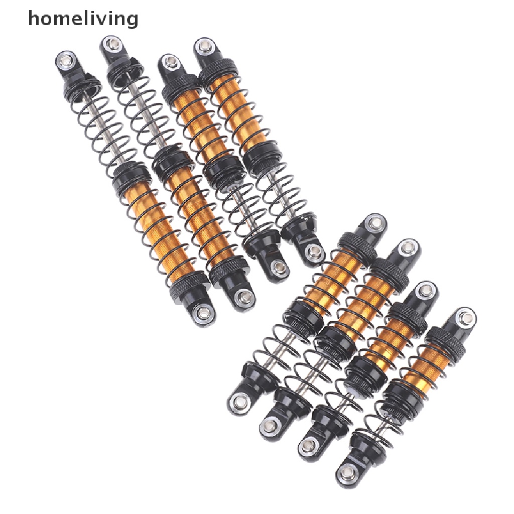 Set 2 Phuộc Giảm Xóc 70mm-120mm Bằng Kim Loại Cho Xe Điều Khiển SCX10 90046 Tỉ Lệ 1 / 10