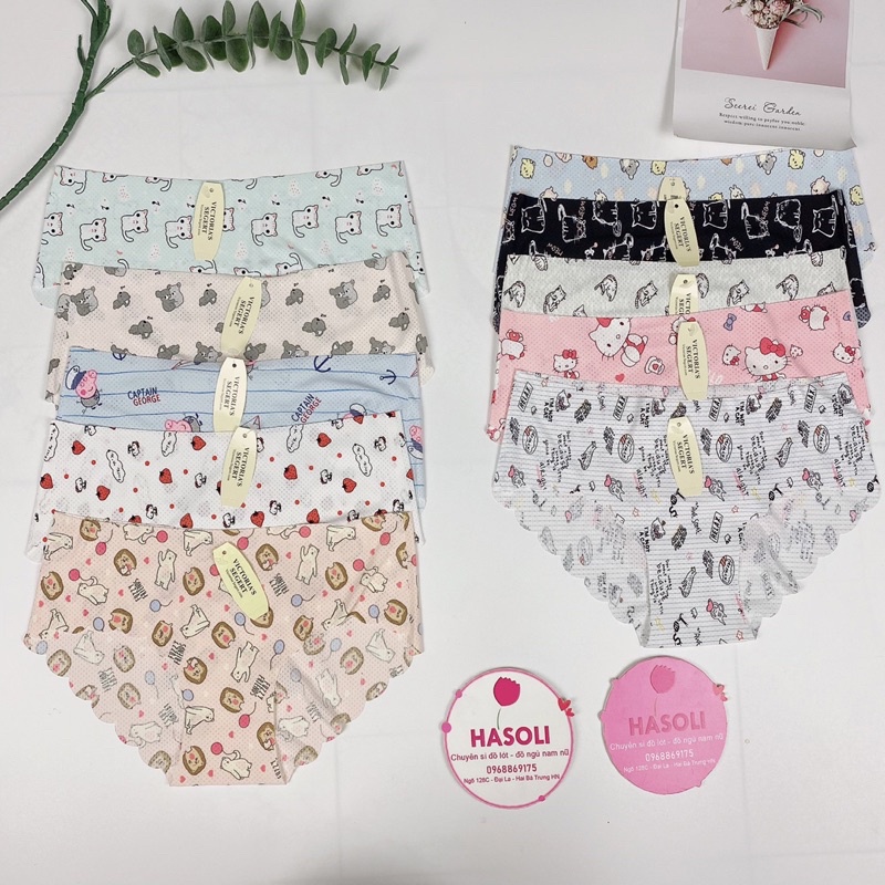 Quần Lót Nữ Su Điều Hòa Kute-Thun Lạnh Không Đường May Siêu Mát Lạnh S11