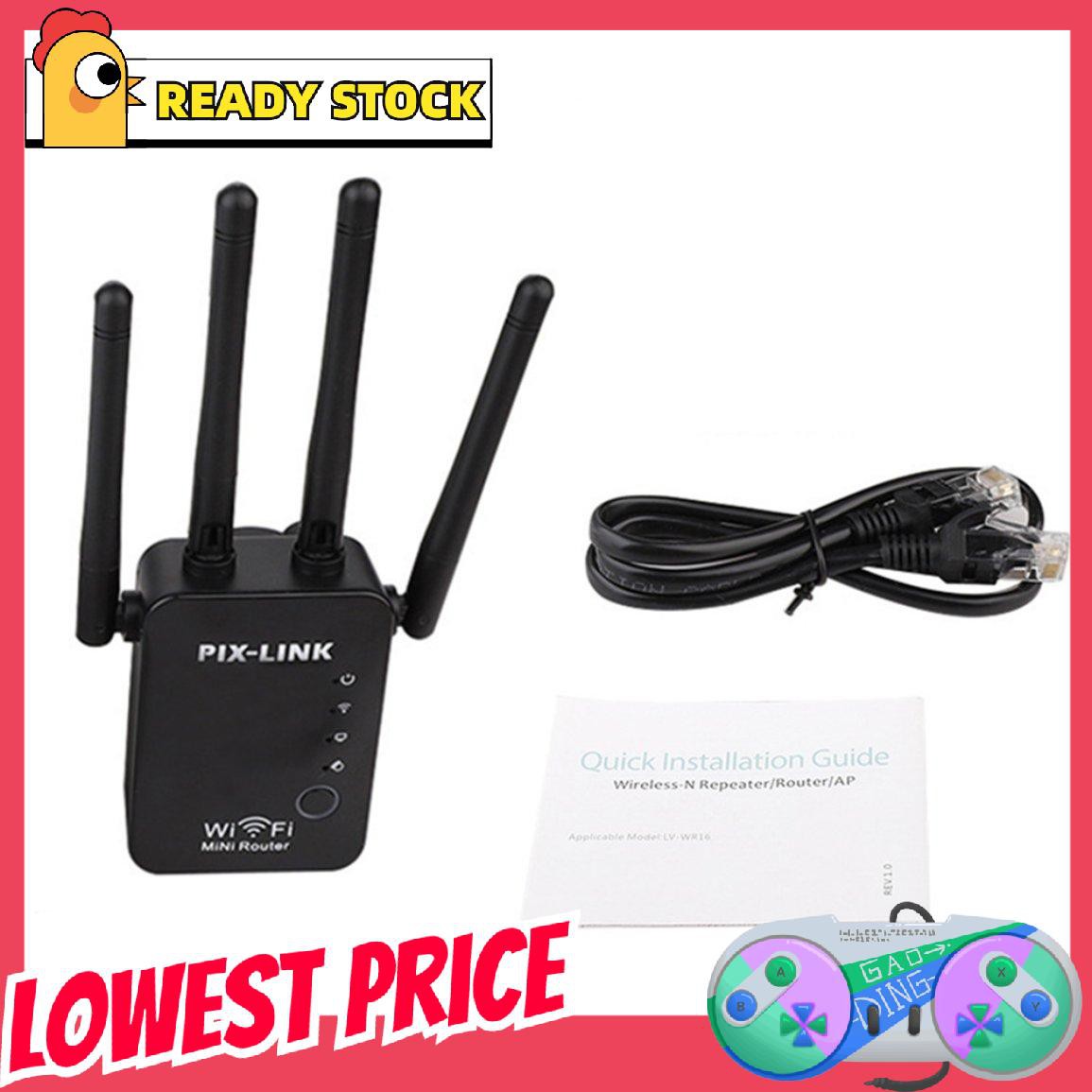 1 Bộ Lặp Sóng Wifi Không Dây Ac1200 2.4g Và 5g 300mbps