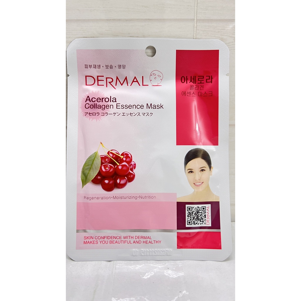 Mặt nạ dưỡng da Dermal collagen tinh chất chăm sóc da mặt.Korea suckhoechomoinha