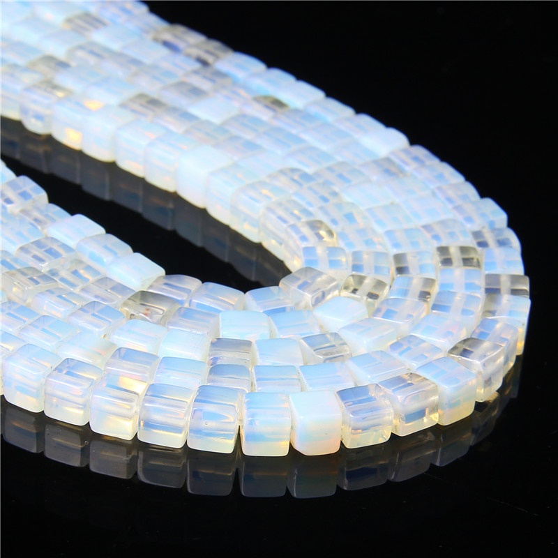 DIY Imitation Cube Shape Loose Beads 6x6mm For Making Accessories