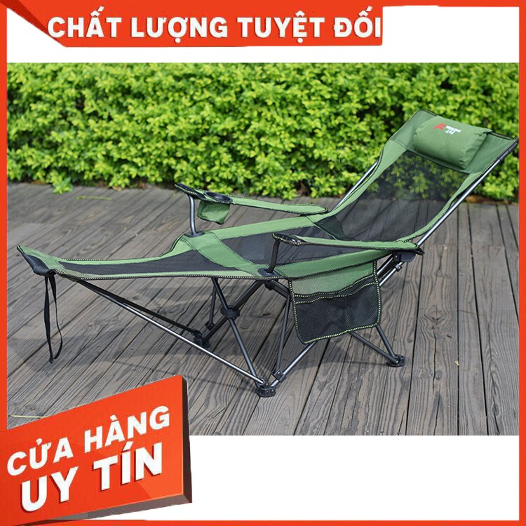 Ghế xếp ngủ trưa dã ngoại M15001 siêu nhẹ 4,35kg , ghế gấp du lịch , gấp gọn