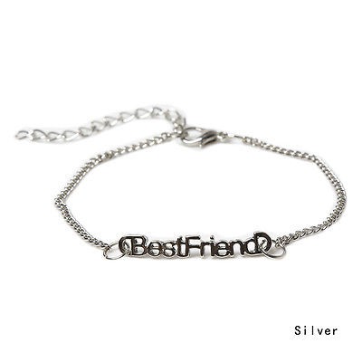 Vòng Đeo Cổ Chân Tình Bạn Mặt Nửa Trái Tim Best Friend