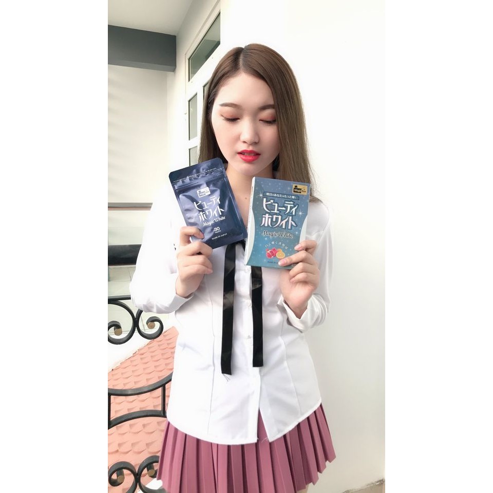 VIÊN UỐNG TRẮNG DA MAGIC WHITE NHẬT BẢN CHÍNH HÃNG [MUA 3 TẶNG 1] | BigBuy360 - bigbuy360.vn