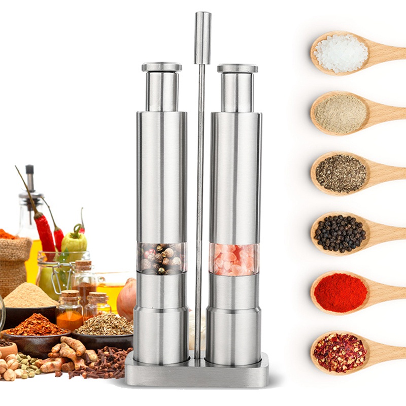 Dụng Cụ Xay Tiêu Bằng Thép Không Gỉ Giá Đỡ