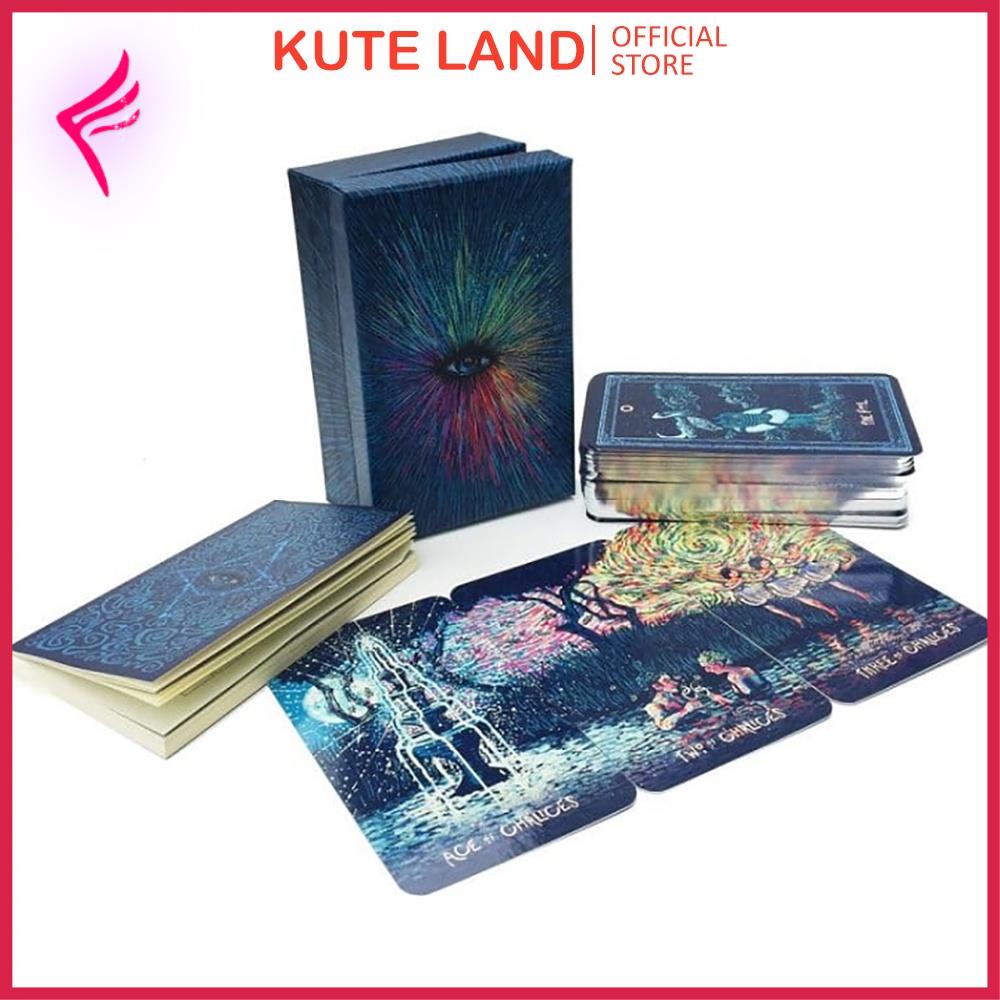 Bài Tarot Prisma Visions 78 Lá Cán Bóng Giấy Dày Tặng File Hướng Dẫn Tiếng Việt Và Đá Thanh Tẩy