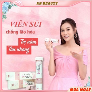 Viên sủi Again Beauty - Hỗ trợ làm trắng và trẻ hóa da, mờ nám, ngăn ngừa lão hóa - AN BEAUTY