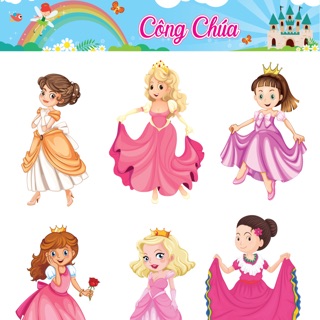 Decal công chúa