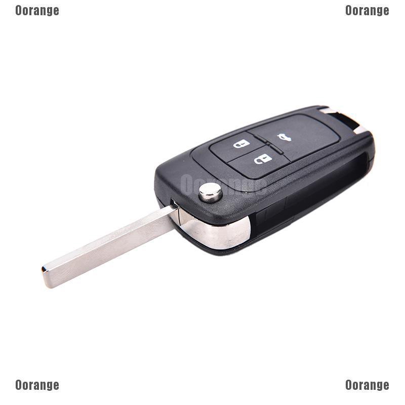 Vỏ chìa khóa điều khiển từ xa 3 nút cho xe hơi Chevrolet Cruze