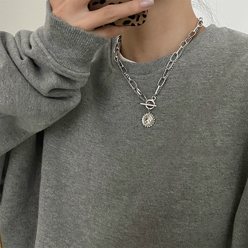 Dây Chuyền Thiết Kế Đơn Giản Sang Trọng Phong Cách Hiphop