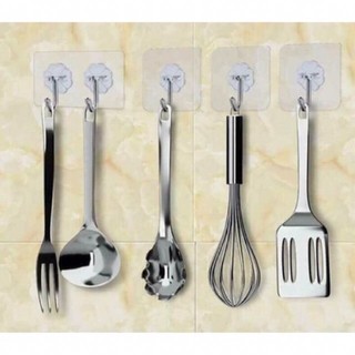 Móc dán tường siêu dính 6x6cm