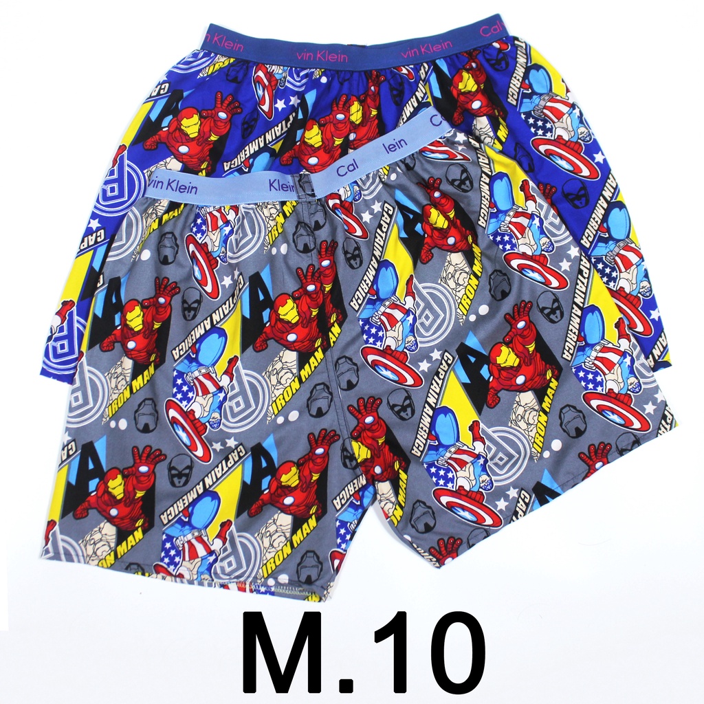 Quần Đùi Nam Lưng Xì  - Ngủ Nam, Mặc nhà thoải mái thoáng mát - Mẫu Họa tiết