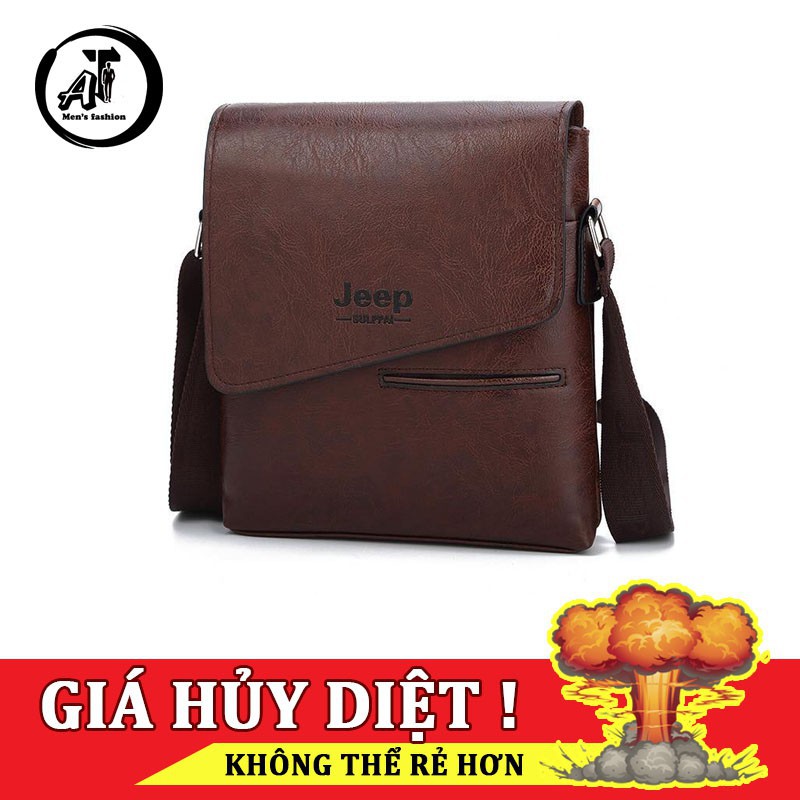 Túi Đeo Chéo Chất liệu Da PU cao cấp siêu bền, Chống thấm nước mưa AT-Men’s Fashion T04
