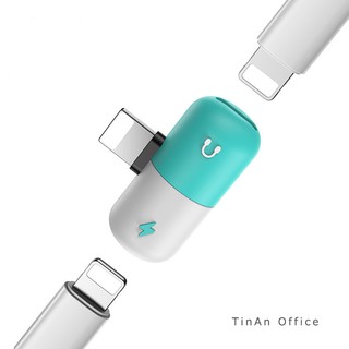 Bộ Chuyển Đổi Vừa Cắm Sạc ip,Vừa Cắm Tai Nghe cho táo 7 i8P/XR/XS 11 12