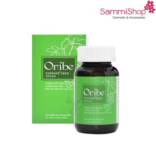 Viên uống đẹp da Oribe Exgrape Seed OPC40 30 viên