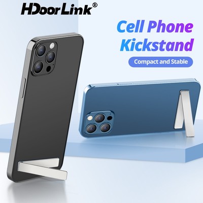 Giá đỡ điện thoại/ máy tính bảng HDOORLINK bằng kim loại có thể gấp gọn tiện dụng thích hợp cho Samsung Xiaomi