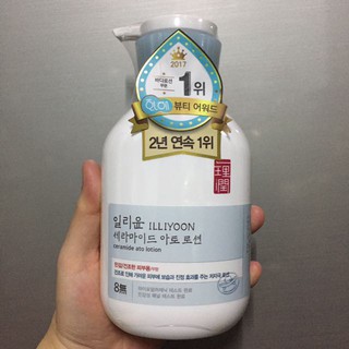 Sữa dưỡng thể Illiyoon Ceramide Ato Lotion 350Ml