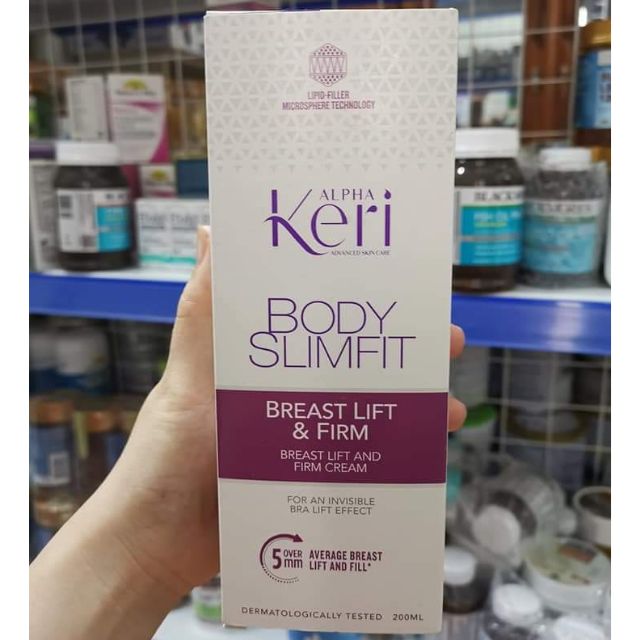Kem thoa làm săn chắc cơ ngực - Anpha Keri body slimfit