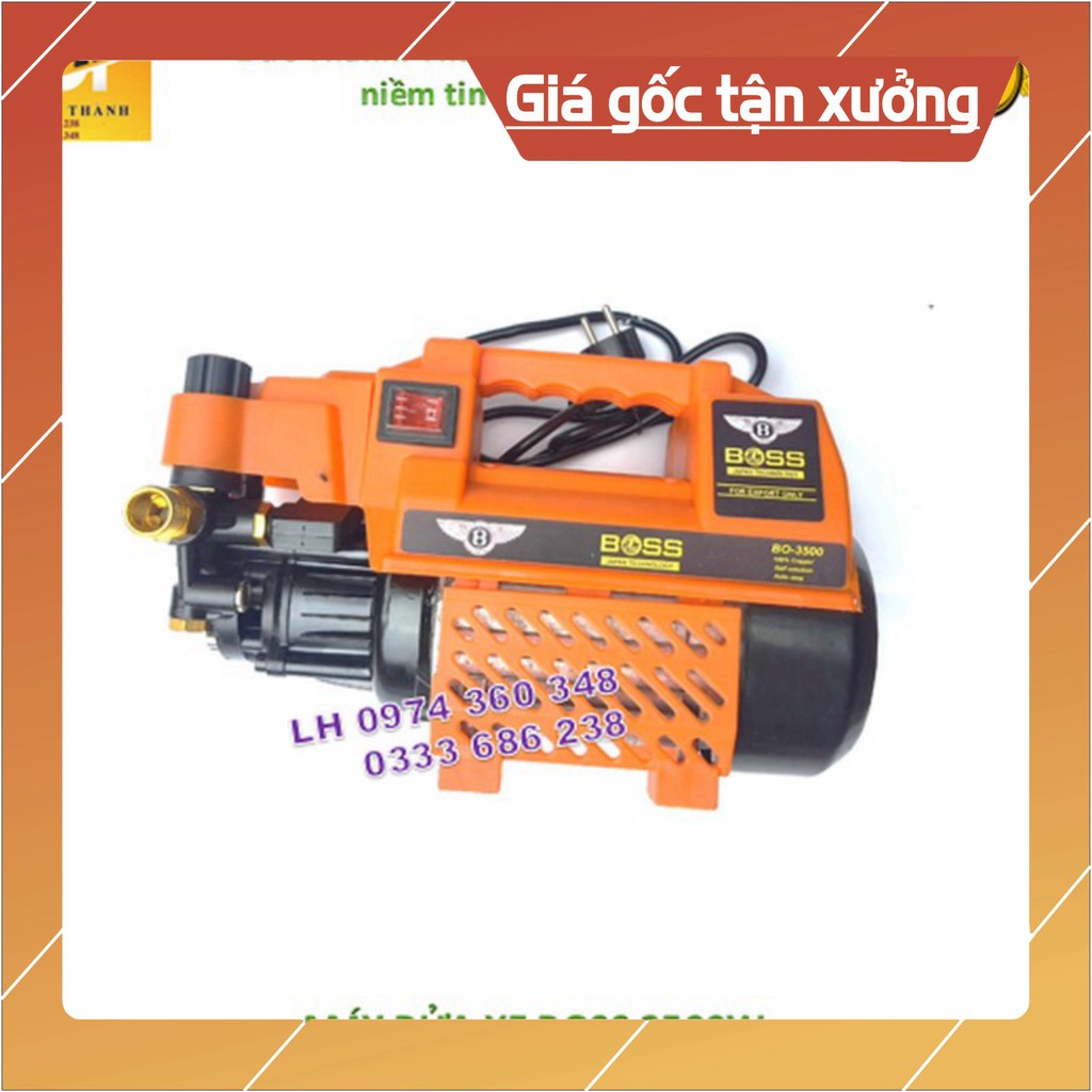 Chính hãng Máy rửa xe boss 3500W chỉnh áp lực - MRX3000