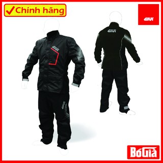 Áo mưa Givi PRS04 cao cấp chống bám nước - Áo mưa bộ Givi cho Biker đi phượt