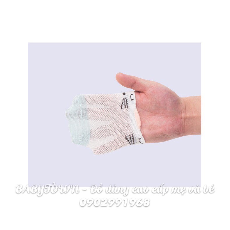 Set 5/4 đôi vớ/tất thun cotton Ponykids/Hug elephant/Nemobaby cho bé