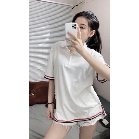 [Rẻ Vô Địch] ÁO POLO VIỀN GẤU VIỀN TAY mẫu hot 2022