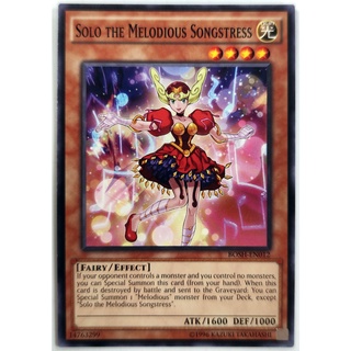 [Thẻ Yugioh] Solo the Melodious Songstress |EN| Common
