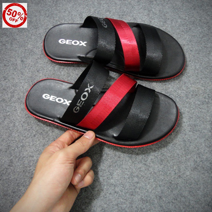 [XẢ SỐC DÉP GEOX] DÉP SANDAL NAM - GIÀY SANDAL DA