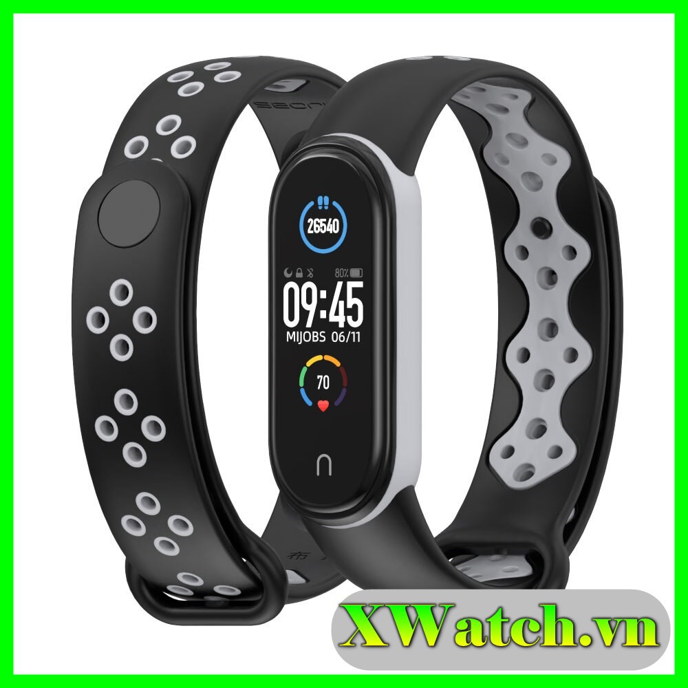 Dây đeo thay thế thể thao NIKE xiaomi miband 5, mi band 5 miband 6 (Mijobs)