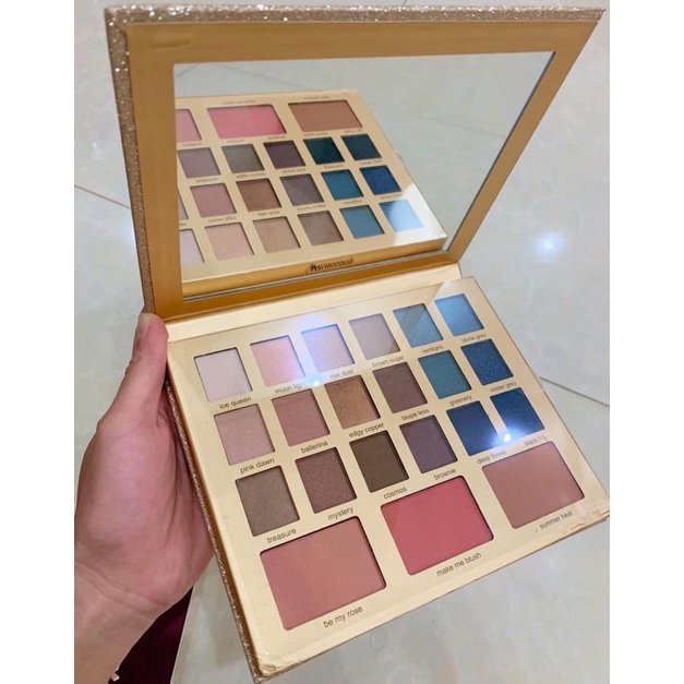 Bảng màu trang điểm MARIONNAUD Palette de Maquillage Fabuleuse_Bill Pháp