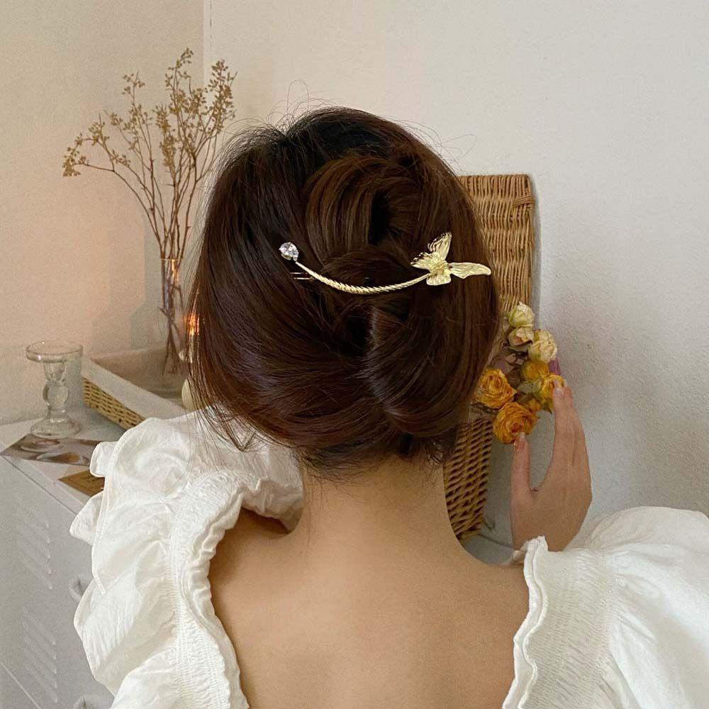 Kẹp Tóc Hình Bướm Dễ Thương Ngọt Ngào|Dây Buộc Tóc Xinh Xắn Dành Cho Nữ