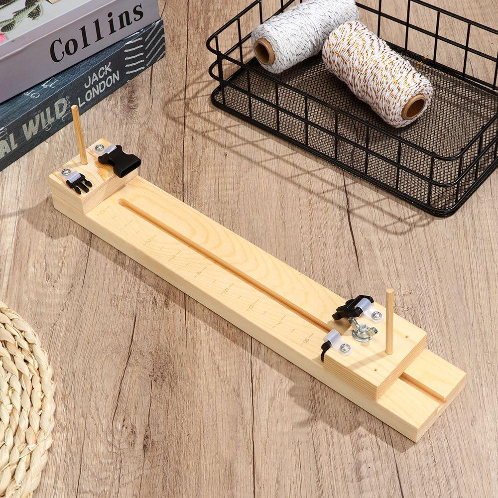 Dụng Cụ Đan Vòng Tay Paracord Bằng Gỗ DIY Mới