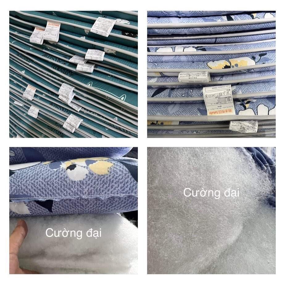 Nệm cho bé sơ sinh mầm non tiểu học Nệm dày , vải cotton mềm mịn nhiều họa tiết dễ thương 80cmx120 80cmx140 80cmx160