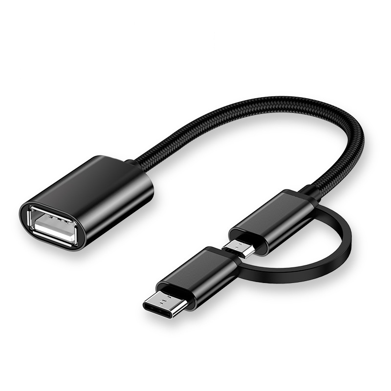 Cáp Chuyển Đổi 2 Trong 1 Type C Sang Usb 3.0 Cho Android