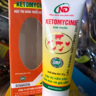 KETOMYCIN-Thuốc trị nấm, ghẻ trên gia súc và gia cầm. [Thuốc sức lát gà]