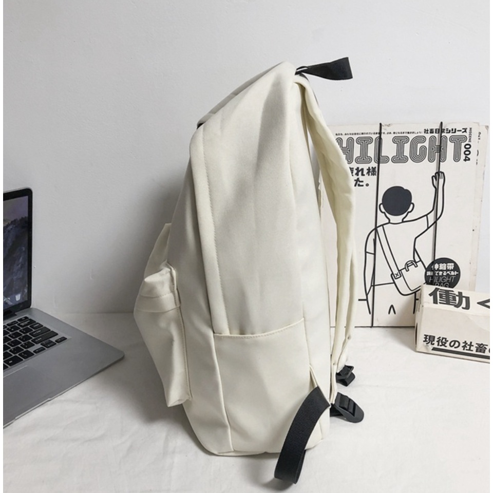 BL195/[HÀNG MỚI VỀ] Balo thời trang thời thượng MRMI đi học đi chơi vải bền mịn đựng laptop