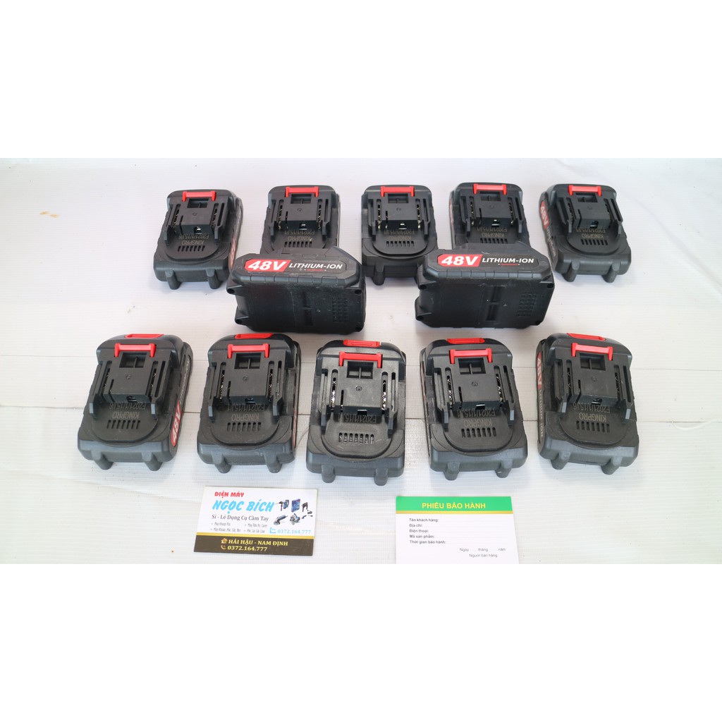 Pin 48V Pin Thay Cho Máy Khoan Pin 36V,48V