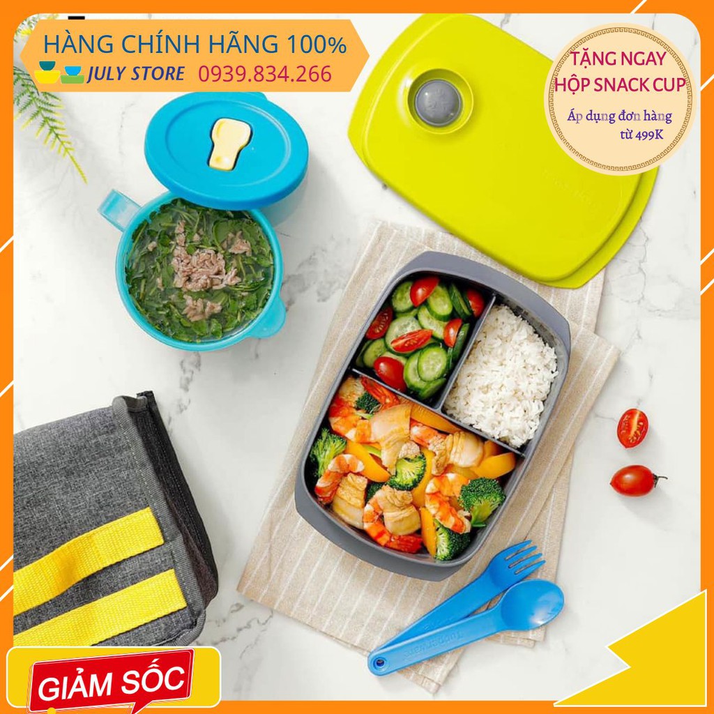 Bộ Hộp Cơm Tupperware FreeshipDùng được Lò Vi Sóng  mẫu mới