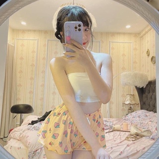 Quần đùi nữ cotton mặc nhà mua 3 chiếc chỉ 55k