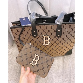 [AUTHENTIC] TÚI MLB MONOGRAM DIA JAQUARD TOTE